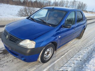 2006 Renault Logan I, синий, 145000 рублей, вид 1