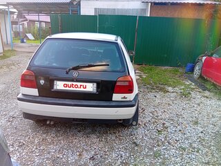 1995 Volkswagen Golf III, белый, 250000 рублей, вид 3