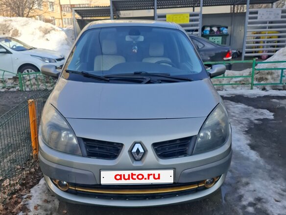 2007 Renault Scenic II Рестайлинг, серый, 400000 рублей