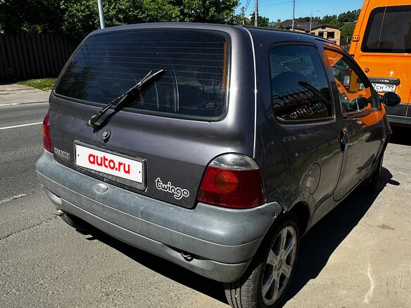 1996 Renault Twingo I, серый - вид 2