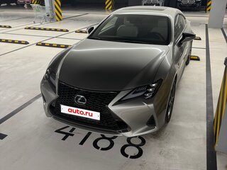 2019 Lexus RC 350 I Рестайлинг, серебристый, 4200000 рублей, вид 2