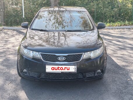 2010 Kia Cerato 6-speed II, чёрный, 650000 рублей, вид 1