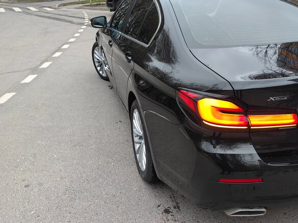 2020 BMW 5 серии 520d xDrive VII (G30/G31/G38) Рестайлинг, чёрный, 4000000 рублей - вид 9