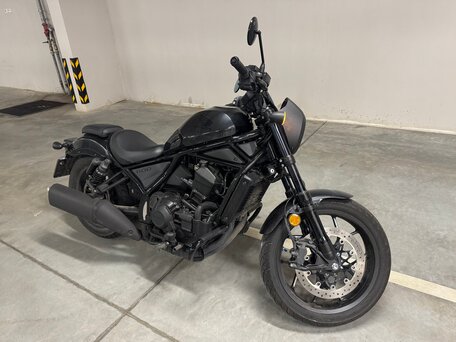 2021 Honda CMX 1100 Rebel, чёрный, 985000 рублей, вид 3