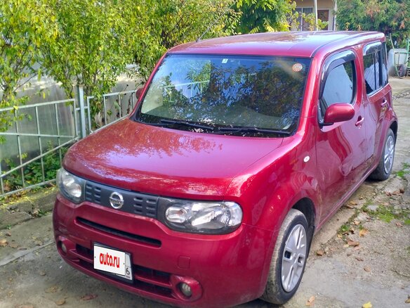 2017 Nissan Cube III (Z12), красный, 880000 рублей