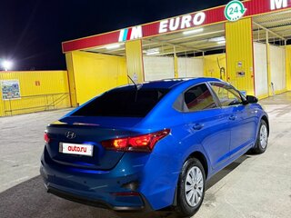 2018 Hyundai Solaris II, синий, 955000 рублей, вид 5