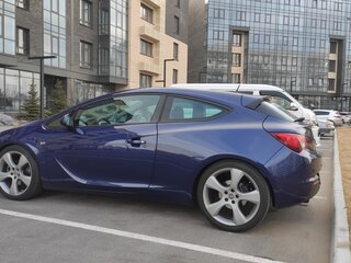 2015 Opel Astra GTC J Рестайлинг, синий, 1160000 рублей, вид 4