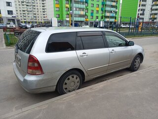2001 Toyota Corolla Fielder IX (E120, E130), серый, 430000 рублей, вид 2