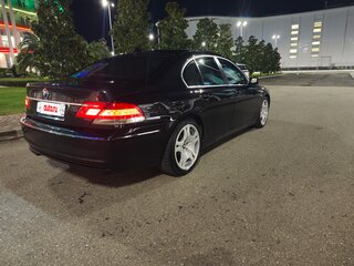 2007 BMW 7 серии 740i IV (E65/E66) Рестайлинг, чёрный, 1550000 рублей, вид 3