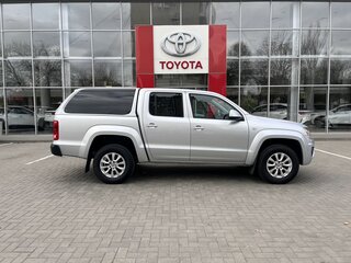 2017 Volkswagen Amarok I Рестайлинг, серебристый, 2590000 рублей, вид 3