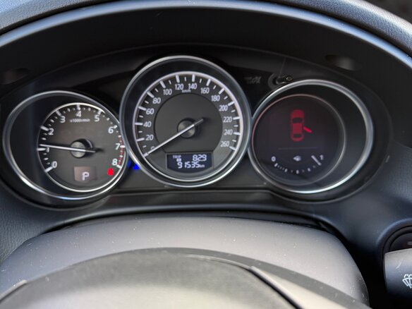 2015 Mazda CX-5 I Рестайлинг, красный, 2300000 рублей - вид 6