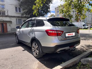 2022 Lada (ВАЗ) Vesta SW Cross I, серебристый, 1050000 рублей, вид 3