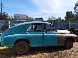 1954 ГАЗ М-20 «Победа», зелёный, 35000 рублей, вид 1