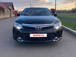 2016 Toyota Camry VII (XV50) Рестайлинг, чёрный, 1990000 рублей, вид 4