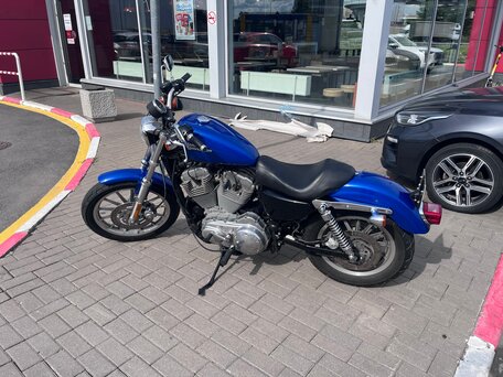 2007 Harley-Davidson Sportster 883, синий, 630000 рублей, вид 5