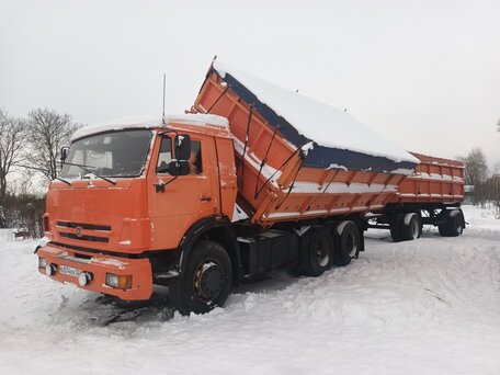 2005 КамАЗ 55102, оранжевый, 2000000 рублей, вид 5