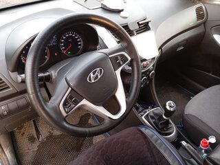 2011 Hyundai Solaris I, синий, 700000 рублей, вид 5