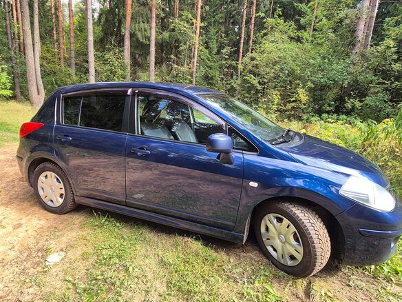 2011 Nissan Tiida I Рестайлинг, синий, 850000 рублей