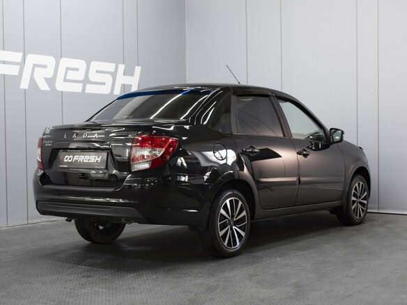 2023 Lada (ВАЗ) Granta I Рестайлинг, чёрный - вид 1