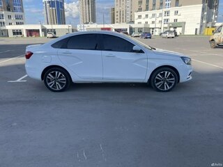 2015 Lada (ВАЗ) Vesta I, белый, 850000 рублей, вид 4