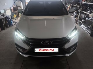 2023 Lada (ВАЗ) Vesta I Рестайлинг (NG), белый, 1500000 рублей, вид 2