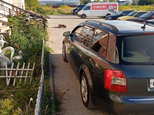 2002 Audi A4 II (B6), серый, 600000 рублей - вид 6