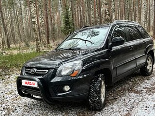 2009 Kia Sportage II Рестайлинг, чёрный, 999000 рублей, вид 2