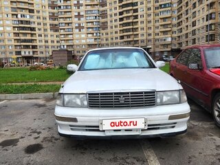 1991 Toyota Crown IX (S140), белый, 600000 рублей, вид 1