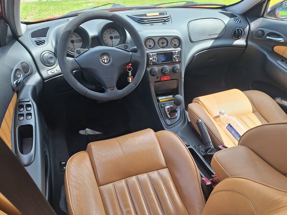 2000 Alfa Romeo 156 I, красный, 430000 рублей - вид 16