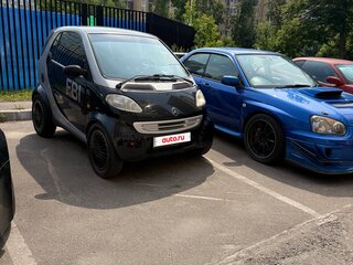 1999 Smart Fortwo City-Coupe I, чёрный, 215000 рублей, вид 1