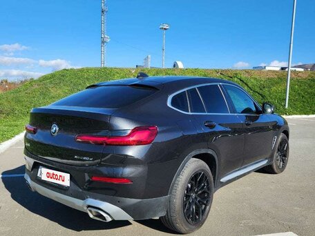 2021 BMW X4 20d II (G02) Рестайлинг, серый, 5900000 рублей, вид 3