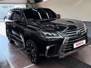 2017 Lexus LX 570 III Рестайлинг 2, чёрный, 6900000 рублей, вид 5