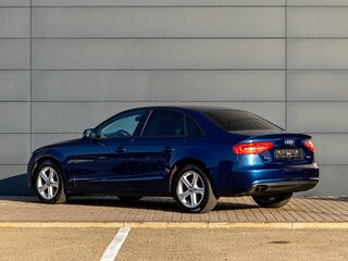 2015 Audi A4 IV (B8) Рестайлинг, синий, 1495000 рублей, вид 4