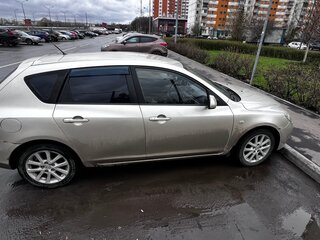 2008 Mazda 3 I (BK) Рестайлинг, серебристый, 550000 рублей, вид 2