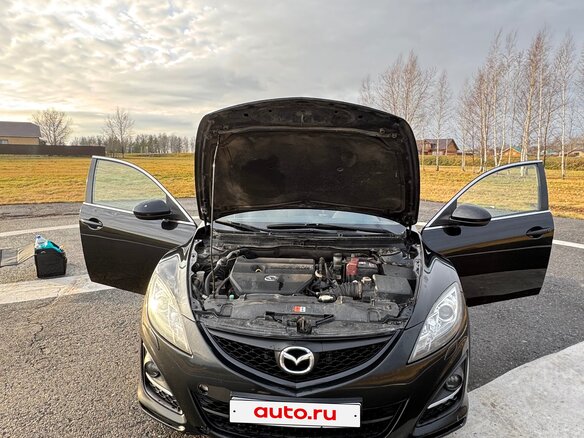 2010 Mazda 6 II (GH) Рестайлинг, чёрный, 870000 рублей - вид 4