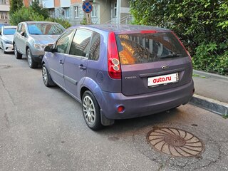 2008 Ford Fiesta Mk5, фиолетовый, 590000 рублей, вид 4