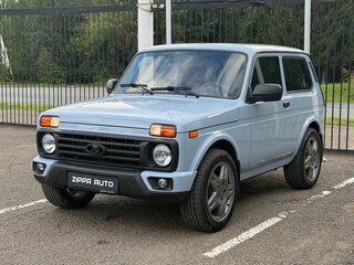 2017 Lada (ВАЗ) 2121 (4x4) I Рестайлинг, голубой, 849000 рублей, вид 3