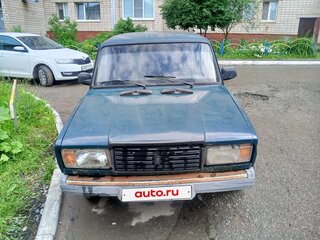 2007 Lada (ВАЗ) 2107, зелёный, 60000 рублей, вид 1