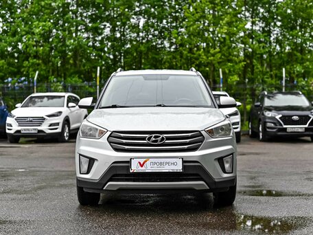 2018 Hyundai Creta I, серебристый, 1225000 рублей, вид 3