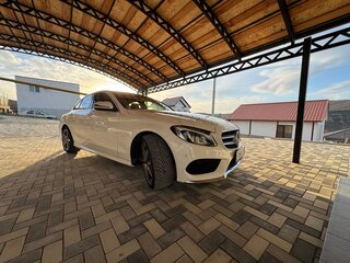 2017 Mercedes-Benz C-Класс 180 9G-TRONIC IV (W205), белый, 1950000 рублей, вид 2