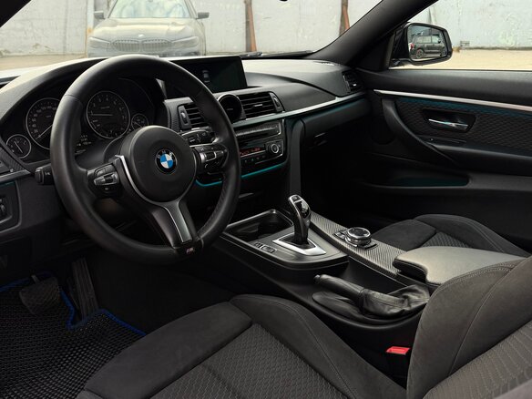 2013 BMW 4 серии 428i xDrive F32/F33/F36, серый - вид 3