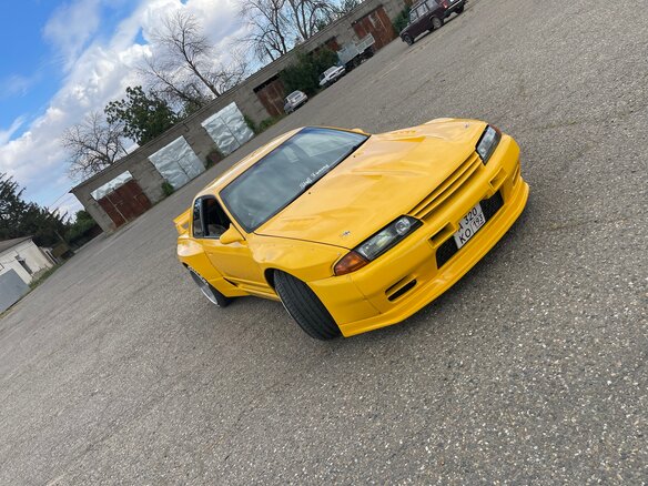 1993 Nissan Skyline VIII (R32), жёлтый - вид 29