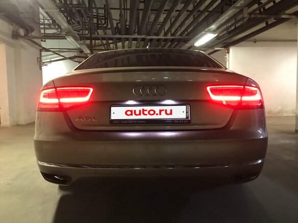 2012 Audi A8 Long III (D4), бежевый, 2500000 рублей - вид 8