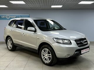 2007 Hyundai Santa Fe II, серебристый, 830000 рублей, вид 3
