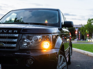 2007 Land Rover Range Rover Sport Supercharged I, синий, 800000 рублей, вид 3