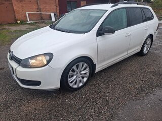 2009 Volkswagen Golf VI, белый, 760000 рублей, вид 1