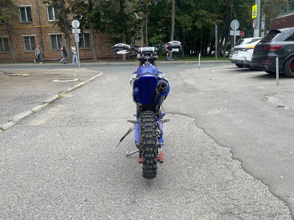 2019 Yamaha WR450F, синий, 550000 рублей - вид 4