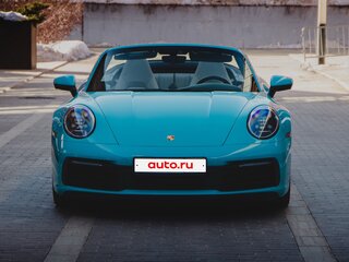 2019 Porsche 911 Carrera 4S VIII (992), голубой, 10000000 рублей, вид 1