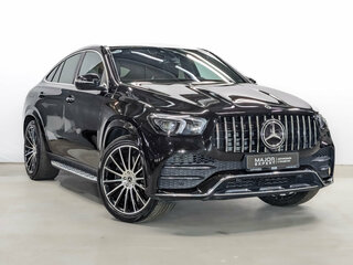 2020 Mercedes-Benz GLE Coupe 400 d II (C167), чёрный, 8825000 рублей, вид 3