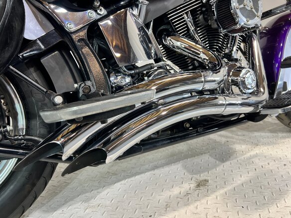 2001 Harley-Davidson Heritage, фиолетовый, 510000 рублей - вид 14
